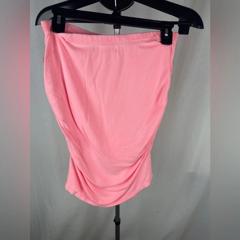 Sundry Womens Ruched Pink Mini Pencil Skirt Size 2 (XS) NWT